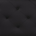 Baxton Studio Baltimore Modern and Contemporary Black Faux Leather Upholstered Twin Size Headboard - BSOBBT6431-Black-Twin HB