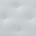 Baxton Studio Baltimore Modern and Contemporary King White Faux Leather Upholstered Headboard - BSOBBT6431-White-King HB