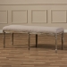 Baxton Studio Clairette Wood Traditional French Bench - BSOTSF-9303-Beige-OTTO