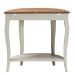 Baxton Studio Cordelia Country Cottage Farmhouse Greyish Beige and Natural Brown Finished Console Table - BSOMNT15-White/Natural-ST