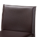 Baxton Studio Crawford Brown Leather 2-Piece Counter Height Stool Set - BSOALC-1822A-65 Brown