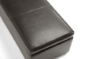 Baxton Studio Dennehy Dark Brown Modern Ottoman