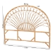 bali & pari Devereaux Modern Bohemian Natural Brown Rattan King Size Standalone Headboard - BSODC9046-Rattan-HB-King