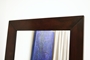 Baxton Studio Doniea Dark Brown Wood Frame Modern Mirror - Rectangle - BSOMirror-0506051