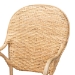 bali & pari Genna Modern Bohemian Natural Brown Finished Rattan Dining Chair - BSORCN004-Rattan-DC