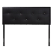 Baxton Studio Kirchem Upholstered Black Queenl Sized Headboard - BSOBBT6432-Black-HB-Queen