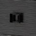 Baxton Studio Moonstone Modern Transitional Dark Grey Finished Wood 5-Drawer Chest - BSOMoonstone-Chest