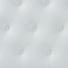 Baxton Studio Morris Modern and Contemporary White Faux Leather Upholstered Button-Tufted Scalloped Twin Size Headboard - BSOBBT6496-White-Twin HB