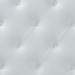 Baxton Studio Myra Modern and Contemporary Full Size White Faux Leather Upholstered Button-tufted Scalloped Headboard - BSOBBT6505-White-Full HB