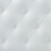 Baxton Studio Myra Modern and Contemporary White Faux Leather Upholstered Button-Tufted Scalloped Twin Size Headboard - BSOBBT6505-White-Twin HB