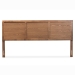 Baxton Studio Raya Mid-Century Modern Walnut Brown Finished Wood King Size Headboard - BSOMG97033-Ash Walnut-HB-King