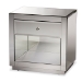 Baxton Studio Rochadh Modern and Contemporary Hollywood Glamour Style 1-drawer and 1-shelf End Table - BSORXF-648