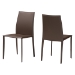 Baxton Studio Rockford Modern and Contemporary Taupe Bonded Leather Upholstered Dining Chair - BSOALC-1025-Taupe