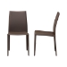 Baxton Studio Rockford Modern and Contemporary Taupe Bonded Leather Upholstered Dining Chair - BSOALC-1025-Taupe
