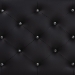 Baxton Studio Viviana Modern and Contemporary Black Faux Leather Upholstered Button-tufted Full Size Headboard - BSOBBT6506-Black-Full HB