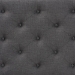 Baxton Studio Viviana Modern and Contemporary Grey Fabric Upholstered Button-tufted Full Size Headboard - BSOBBT6506-Grey-Full HB