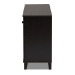 Baxton Studio Warren Espresso Shoe-Storage Cabinet - BSOFP-04LV-Espresso