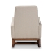 Baxton Studio Yashiya Mid-century Retro Modern Light Beige Fabric Upholstered Rocking Chair - BSOBBT5199-Light Beige