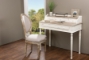 Baxton Studio Anjou Traditional French Accent Writing Desk - BSOPLM1VM/M B-CA