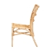 bali & pari Ammi Modern Bohemian Natural Brown Rattan Dining Chair  - BSOAmmi-Rattan-DC