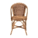 bali & pari Neola Modern Bohemian Natural Rattan Dining Chair - BSO12737-Rattan-DC