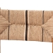 bali & pari Prita Bohemian Paper Loom and Natural Mahogany Wood 2-Piece Bar Stool Set - BSOBC-02-Parekesit-Wood/Brown-BS