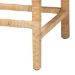 bali & pari Sofia Modern and Contemporary Natural Finished Wood and Rattan Counter Stool - BSOSofia-Natural-CS