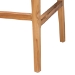 bali & pari Storsel Bohemian Natural Rattan and Teak Wood 2-Piece Bar Stool Set - BSOSTORSEL-Natural Rattan/Teak Wood-BS