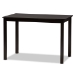 Baxton Studio Henry Modern and Contemporary Grey Fabric Upholstered and Dark Brown Finished Wood 5-Piece Dining Set - BSORH335C-Grey/Dark Brown-5PC Dining Set