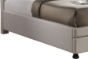 Baxton Studio Ainge Contemporary Button-Tufted Light Beige Fabric Upholstered Storage King-Size  Bed with 2-drawer - BSOBBT6423-Light Beige-King