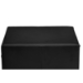 Baxton Studio  Dorian Black Faux Leather Upholstered Modern Nightstand - BSOBBT3106-Black-NS