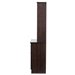 Baxton Studio Agni Modern and Contemporary Dark Brown Buffet and Hutch Kitchen Cabinet - BSODR 883701-Wenge