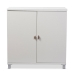 Baxton Studio Marcy Modern and Contemporary White Wood Entryway Handbags or School Bags Storage Sideboard Cabinet