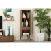 Baxton Studio Ellingham Mid-century Retro Modern 1-drawer Sideboard Storage Cabinet Bookcase Organizer - BSOFP-6785-Walnut