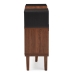Baxton Studio Anderson Mid-century Retro Modern Oak and Espresso Wood Sideboard Storage Cabinet - BSOFP-6794-Oak/Espresso