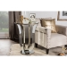 Baxton Studio Kylie Modern and Contemporary Hollywood Regency  Glamour Style Mirrored Accent Side Table - BSORS1242