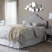 Baxton Studio Rita Modern and Contemporary Greyish Beige Fabric Upholstered Full Size Headboard - BSOBBT6567-Greyish Beige-Full HB