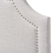 Baxton Studio Rita Modern and Contemporary Greyish Beige Fabric Upholstered Twin Size Headboard - BSOBBT6567-Greyish Beige-Twin HB