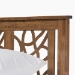 Baxton Studio Trina Contemporary Tree Branch Inspired Polyresin and Walnut Wood King Size Platform Bed - BSOSW8019-Walnut-M17-King