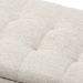 Baxton Studio Roanoke Modern and Contemporary Beige Fabric Upholstered Grid-Tufting Storage Ottoman Bench - BSOBBT3101-OTTO-Beige-H1217-3