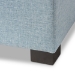 Baxton Studio Roanoke Modern and Contemporary Light Blue Fabric Upholstered Grid-Tufting Storage Ottoman Bench - BSOBBT3101-OTTO-Light Blue-H1217-21