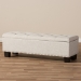 Baxton Studio Hannah Modern and Contemporary Beige Fabric Upholstered Button-Tufting Storage Ottoman Bench - BSOBBT3136-OTTO-Beige-H1217-3