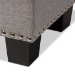 Baxton Studio Hannah Modern and Contemporary Grayish Beige Fabric Upholstered Button-Tufting Storage Ottoman Bench - BSOBBT3136-OTTO-Greyish Beige-H1217-14
