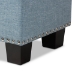 Baxton Studio Hannah Modern and Contemporary Light Blue Fabric Upholstered Button-Tufting Storage Ottoman Bench - BSOBBT3136-OTTO-Light Blue-H1217-21