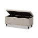 Baxton Studio Kaylee Modern Classic Beige Fabric Upholstered Button-Tufting Storage Ottoman Bench - BSOBBT3137-OTTO-Beige-H1217-3