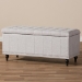 Baxton Studio Kaylee Modern Classic Grayish Beige Fabric Upholstered Button-Tufting Storage Ottoman Bench - BSOBBT3137-OTTO-Greyish Beige-H1217-14