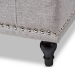 Baxton Studio Kaylee Modern Classic Grayish Beige Fabric Upholstered Button-Tufting Storage Ottoman Bench - BSOBBT3137-OTTO-Greyish Beige-H1217-14