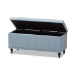 Baxton Studio Kaylee Modern Classic Light Blue Fabric Upholstered Button-Tufting Storage Ottoman Bench - BSOBBT3137-OTTO-Light Blue-H1217-21
