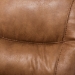 Baxton Studio Mistral Modern and Contemporary Light Brown Palomino Suede 6-Piece Sectional with Recliners Corner Lounge Suite - BSO99170-J109-Light Brown-LFC