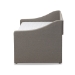 Baxton Studio Barnstorm Modern and Contemporary Grey Fabric Upholstered Daybed with Guest Trundle Bed - BSOCF8755-Grey-Day Bed